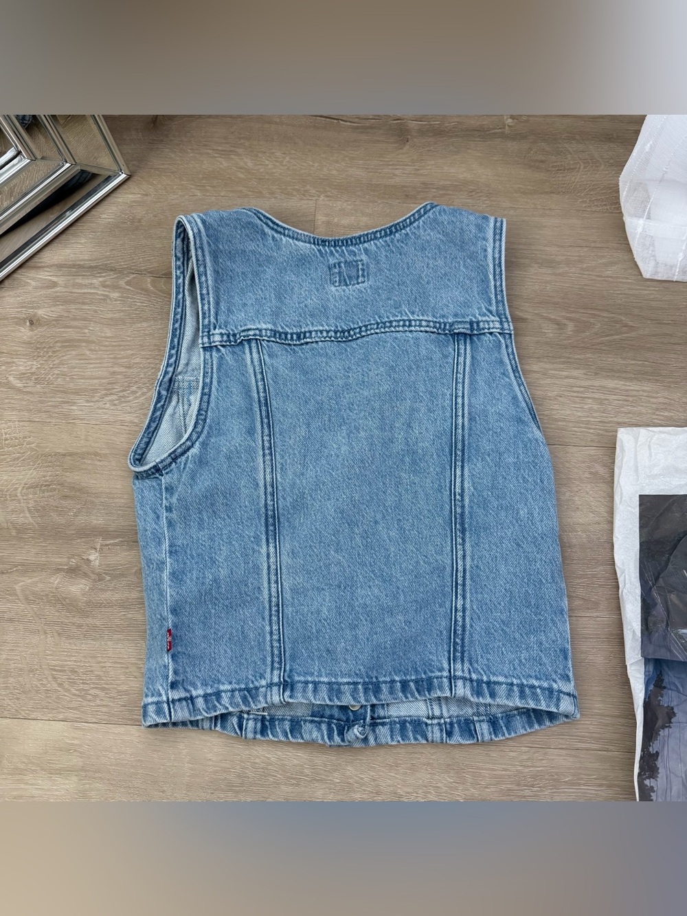 Aritzia Levi's Bella Denim Corset - Picture 6 of 9